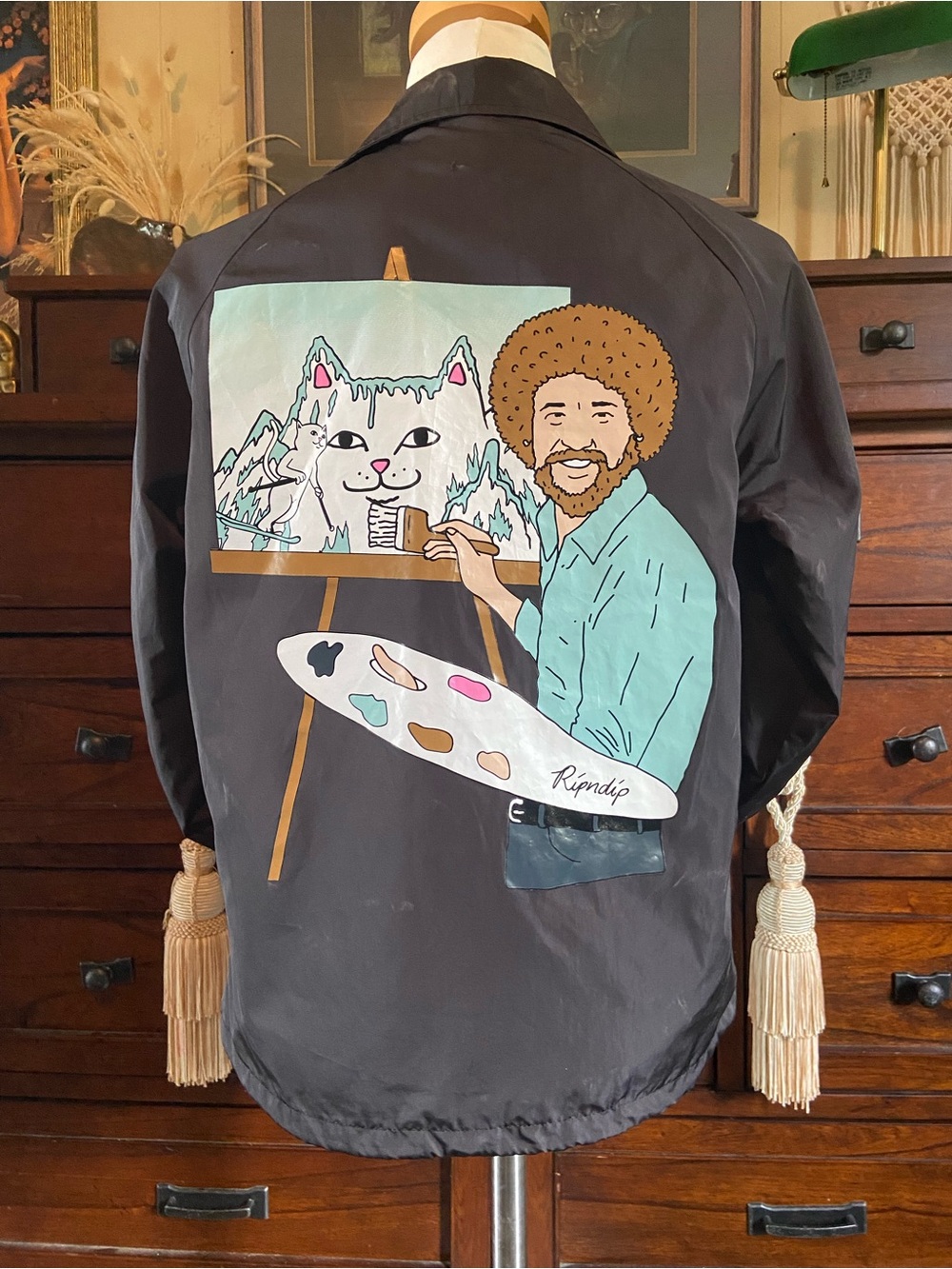 Bob Ross Windbreaker Jacket